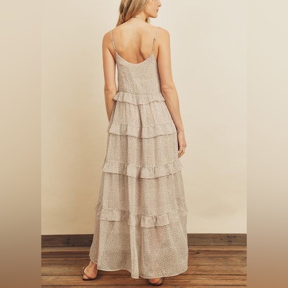 Tiered Ditsy Floral Dress with Christie Dawn Vibe - Picture 7 of 7